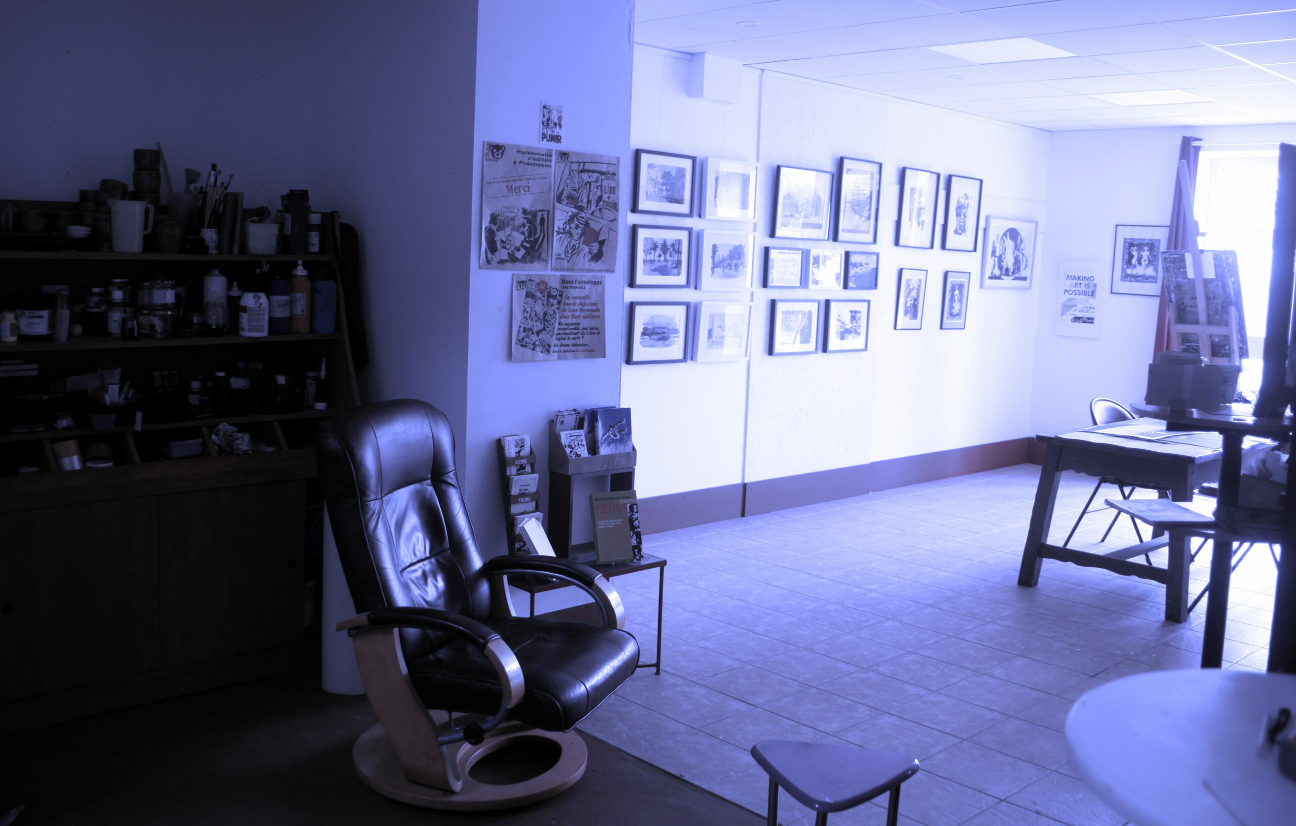 Exposition à l'atelier d'artiste de Romain Louvel à Rouans, pays de Retz