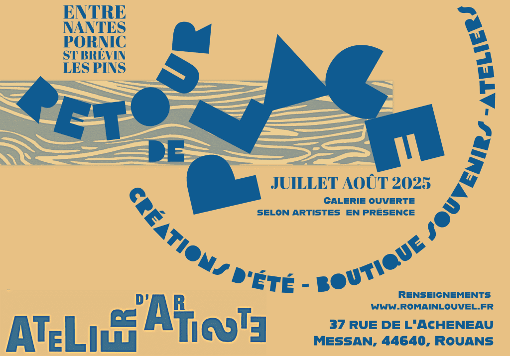 Affiche expo Retour de plage Retour de plage - été 2025